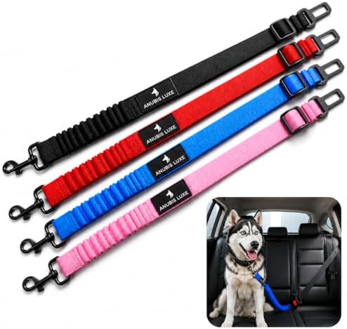 Dog Seat Belt Retractable Dog Leash Adjustable Dog Seatbelt - Image 3
