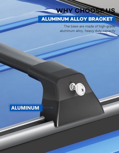 Wonderdriver 300lbs Roof Rack Cross Bars - Image 6