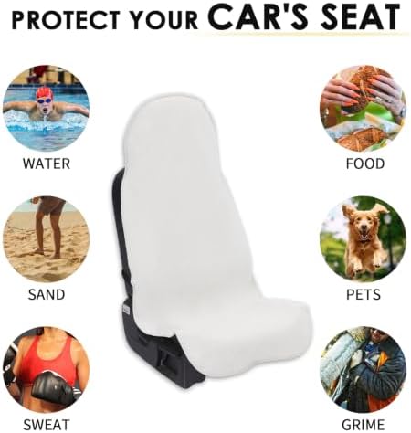 Waterproof 2 Pack Car Seat Cover Universal Fits Car Sweat Towel - Image 7