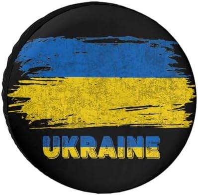 Ukraine Flag Tire Covers, Dust-Proof Weatherproof Wheel Covers Wheel Tire - Image 7