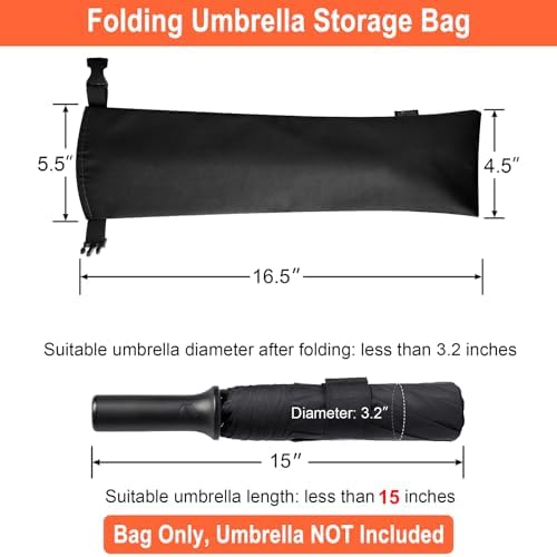 Cosmos 1 Pc Umbrella Bag Waterproof Travel Umbrellas Storage Pouches Wet - Image 2