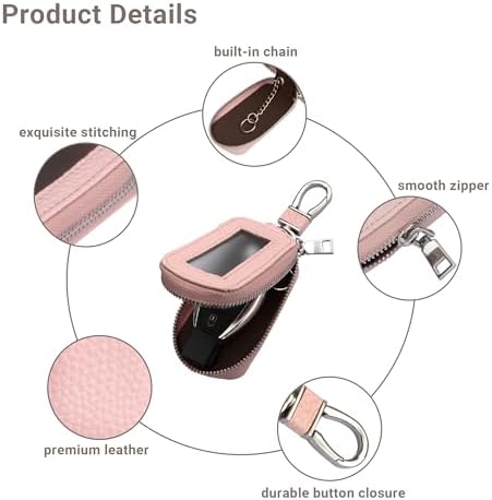 Yuoyar Premium Leather Key Fob Case - Image 5