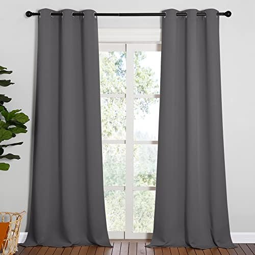 NICETOWN Grey Blackout Curtains by NICETOWN