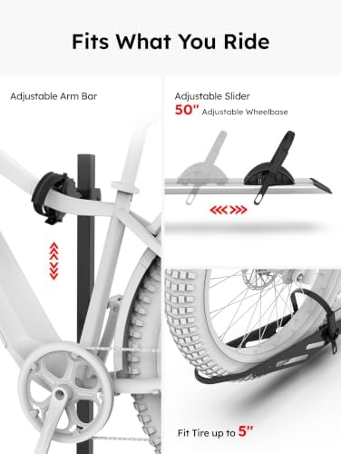 Young Hitch Mount Single Bike Rack - Image 5
