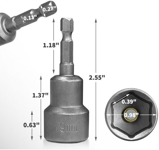 South Bend Components Camper/RV Scissor Jack Drill Adapter Socket | Designed - Image 3