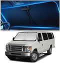 Magnelex Windshield Sun Shade for Ford Econoline E-Series Van & Motorhome E-150 by Magnelex