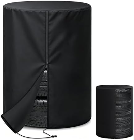 Tire Covers Hold 4 Tires by Qubzmsh