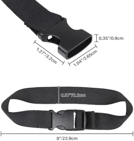 Vigorport Utility Straps Quick Release Nylon Backpack Accessory Bag Strap - Image 4