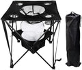 OVENTE Collapsible Folding Camping Table, Insulated Cooler by OVENTE