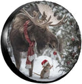 Christmas Funny Animal Spare Tire Cover Universal by Unknown
