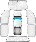 KMF 6pcs Thicken Full Window Sun Shades by KMF