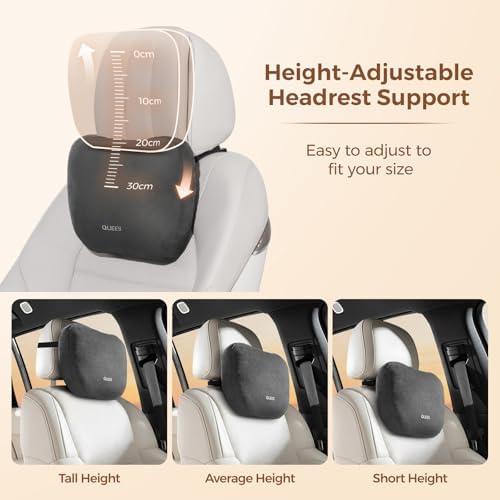BEBAS Car Headrest Pillow with Adjustable Strap - Image 6