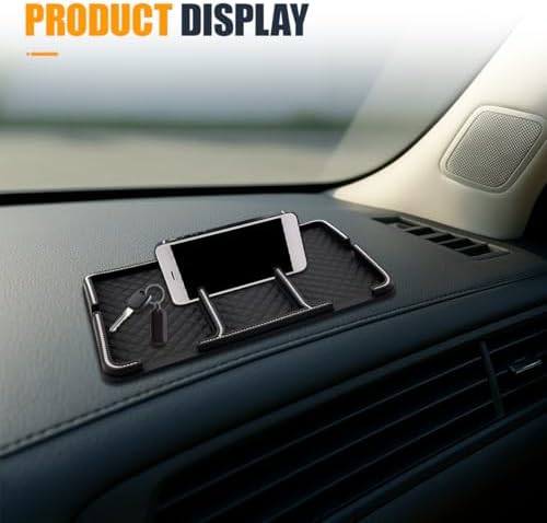 YoRise Bling Rhinestone Car Dashboard Mat - Image 6