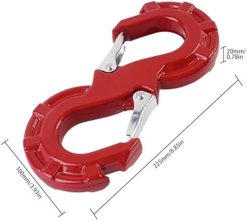 Quick-Release S-Hook, 3/8" Tow Hook - Image 2