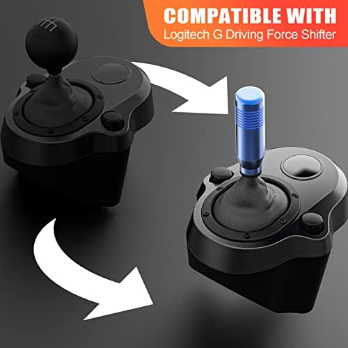 aikeec Gear Shifter Knobs with Adapter Compatible with Logitech G27 G29 G920 - Image 3