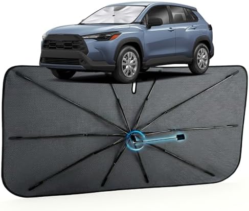 Car Windshield Sun Shade Umbrella by MakeLifeBetter
