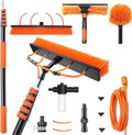 Solar Panel Cleaning Kit with 5-20ft Telescoping Pole, Water Fed Pole Window by Unknown