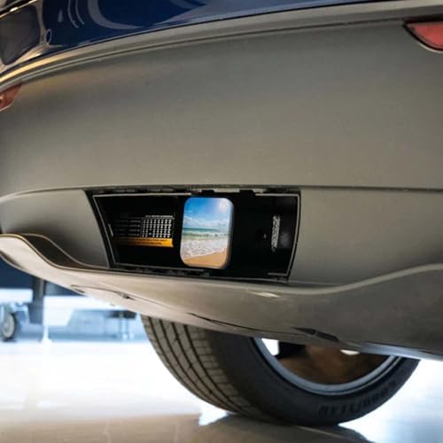 Swono Beach Tow Hitch Covers Paradise Sandy Beach Coast Ocean Waves Sturdy - Image 4