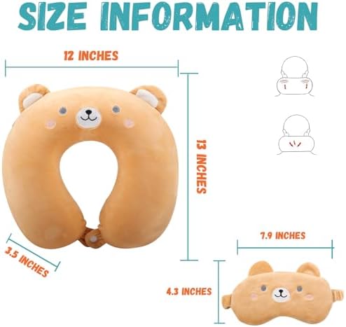 Kids Neck Pillow for Travel - Image 2