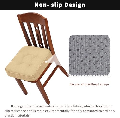 GOFORIT Memory Foam Cushion，Square Seat Cushions - Image 4