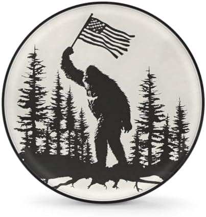 Bigfoot Spare Tire Cover 14in Spare Wheel Covers Tire Storage Cover by YoYoYuchong