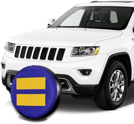 Equality Pride Flag Weatherproof Spare Tire Cover - Image 7