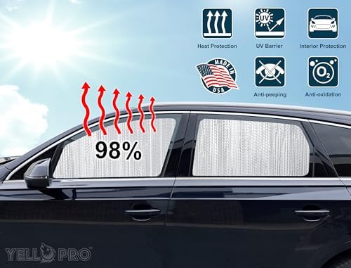 Front Side Sunshade for 2014-2023 Ford Transit Connect Minivan - Image 3
