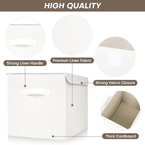 Bagnizer Large 42 Quarts Fabric Storage Bins - Image 4