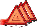 Emergency Warning Triangles 3 Pack Reflective Warning Triangle by weyleity