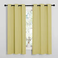 NICETOWN Paler Yellow Room Darkening Curtains by NICETOWN