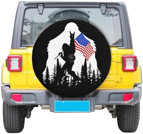 American Flag Camping Spare Tire Cover - Image 3