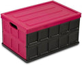 Glad Collapsible Storage Bin - 48L Foldable Plastic Box by GladTrashFoodStorage