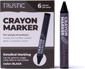 Universal Crayon Wax Marker for Industrial and Craft Detailed Marking on Lumber by Trustic
