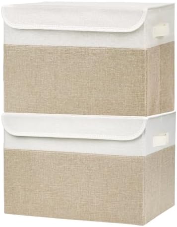 Bagnizer Large 42 Quarts Fabric Storage Bins by Bagnizer
