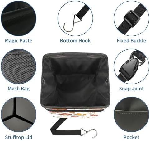 Car Trash Can – Multi-Purpose, Lightweight and Portable - Image 6