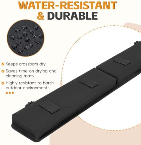 Universal Car Soft Roof Rack Pads Luggage Carrier Rack - Image 3