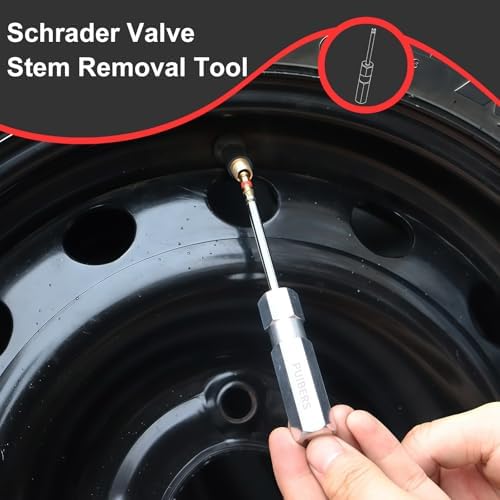 Valve Stem Removal Tools, 4.3 Inch Valve Core Removal Tool Set - Image 2