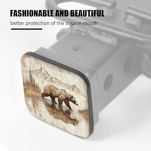 Hitch Cover Fits for 2-Inch Hitch, Car Exterior Accessories, Receiver Tube - Image 4