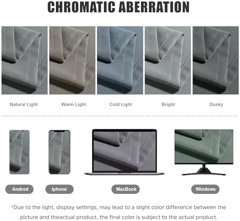 BONZER Outdoor Curtains for Patio Water Resistant - Image 5