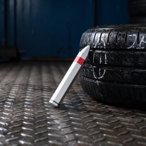White Wax Tire Marking Pen, Permanent Fine Tip - Image 7