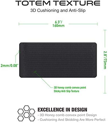 Car Dashboard Non Slip Mat, JIMISHA Anti Slip Pad, Anti Slide Sticky Dash Pad - Image 3