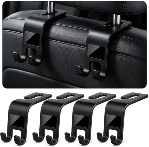 ZSDY Car Seat Headrest Hooks Heavy Duty Vehicle Back Seat Storage Organizer by ZSDY