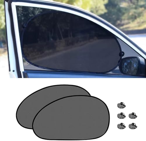 2PCS Car Window Shade, Mesh Car Window Screen Provide Glare and UV Rays by Unknown