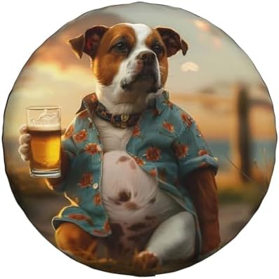 Funny Dog Spare Tire Cover Wheel Protectors - Image 2