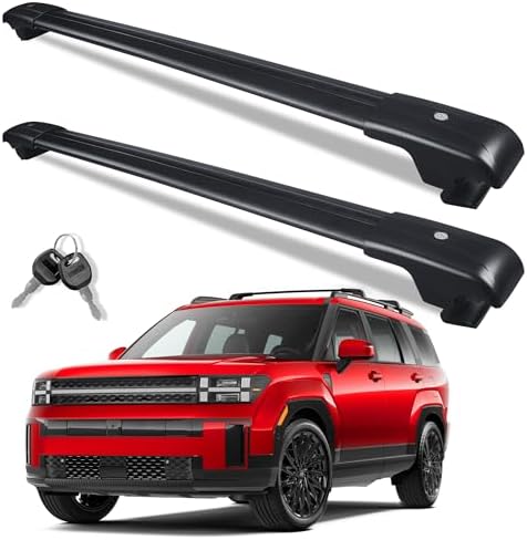 Roof Rack Cross Bars for 2024-2026 Santa Fe Fuel & Hybrid 396lbs by Unknown