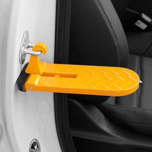 Car Door Step for Roof Access, Extended Folding Door Latch Step, Non-Slip by SYMISMMR