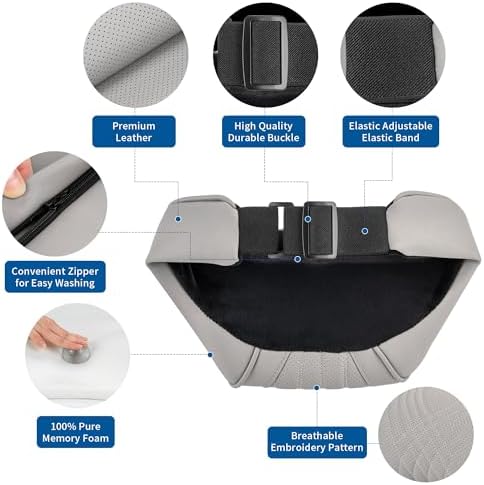 Car Headrest Memory Foam Neck Pillow - Image 2