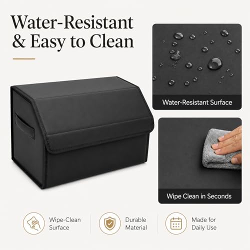 Car Trunk Organizer, Foldable Cargo Storage Box - Image 4