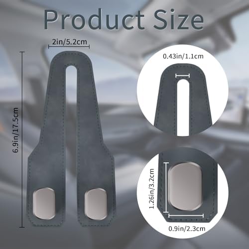 Car Purse Hook, Car Seat Headrest Hooks - Image 5