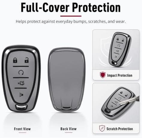 PIFOOG Matte Gray Key Fob Cover Fit - Image 4
